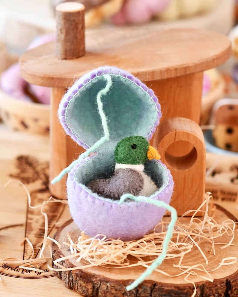 🐣New Easter Arrivals - Surprise Easter Egg from Wool Felt